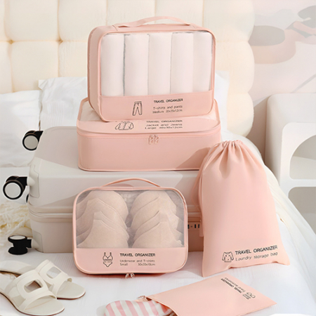 트렌치 여행용 파우치 7종세트 캐리어 정리백 #2