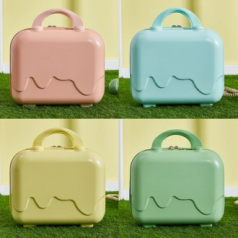 R007 아이스크림 14인치 레디백 여행 가방 미니 캐리어 소형 기내용 케리어