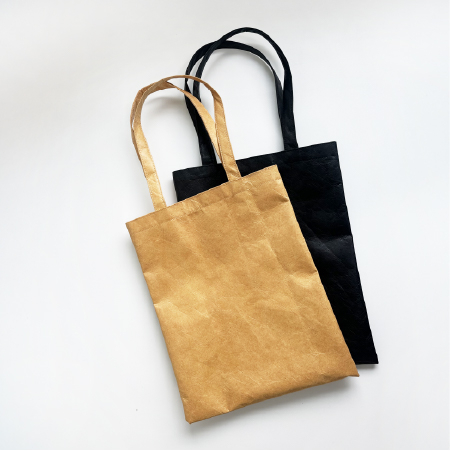 워싱타이벡 에코백(검정,크라프트)340X420mm #4