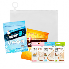 제일파프1p+밴드7세븐1p 파우치세트