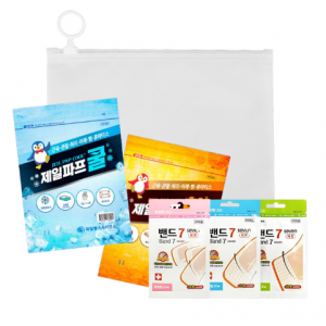 제일파프1p+밴드7세븐1p 파우치세트