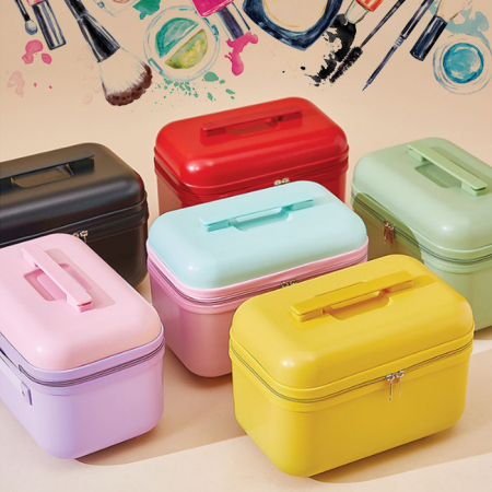 R027 메이크업 14인치 레디백 미니케리어 메이크업박스 여행용 캐리어 인쇄 주문제작 #2