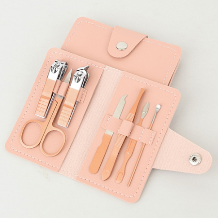 로페리아 가죽 슬림형 수납 네일케어 7종세트 B타입(0215619) #2