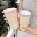 애프터글랫 플랫원캡 아이보리 러블리 텀블러 500ml 1P