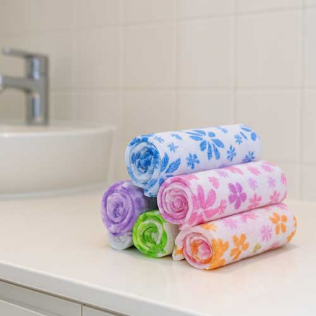 국민 샤워타올 코스모스  까슬까슬 거품목욕 #4