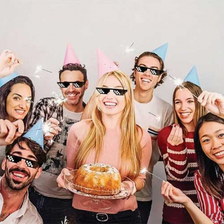 643 픽셀 아트 파티 선글라스 #2