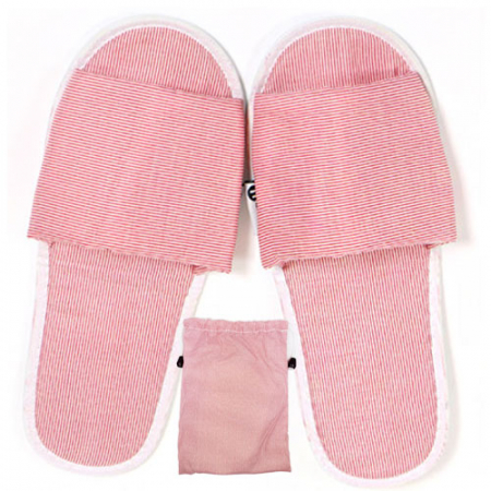 여행용기내 휴대용 일회용 호텔 슬리퍼 파우치 #2