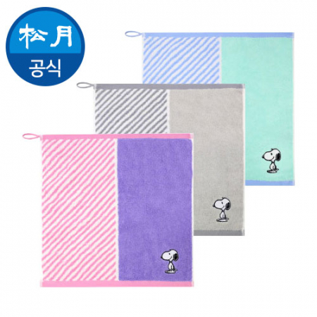 [송월타올] 스누피 스플릿36 핸드타월 55g #2