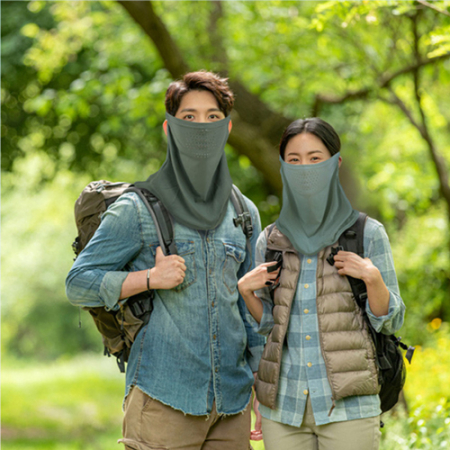 이어링 넥커버형 냉감소재 자외선차단 마스크 #2
