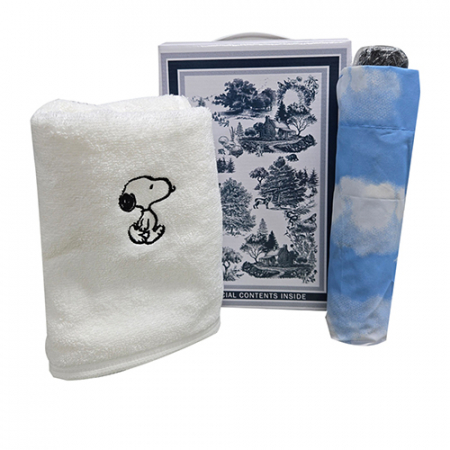 스누피 리버 40 수건 + 구름 우산 #2