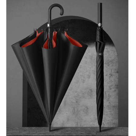 투톤 이중방수방열 강풍방지 75 대형 자동 장우산 #3