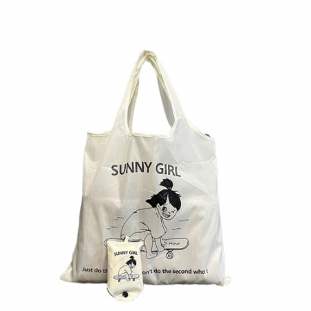 마트 시장 접이식 캐릭터 장바구니제작 #2