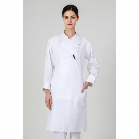 목걸이형 베이직 조리 앞치마(화이트) / 수건걸이 #2