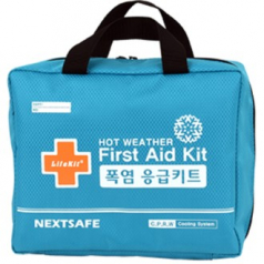 여름 철 폭염응급키트 블루