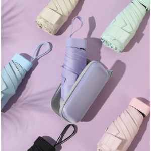 미니우산 우양산 5단 캡슐 우산 암막 uv차단