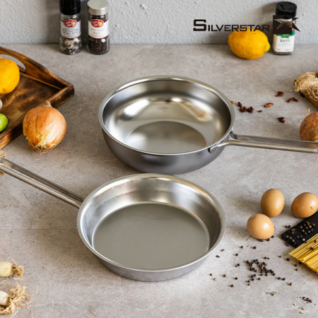 실버스타 Aha(아하) 304고급 통3중 인덕션IH 무연마제 스텐팬 2종A/ 24후+24궁 #2