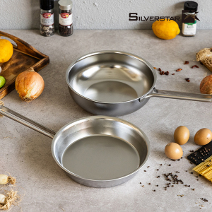 실버스타 Aha(아하) 304고급 통3중 인덕션IH 무연마제 스텐팬 2종A/ 24후+24궁