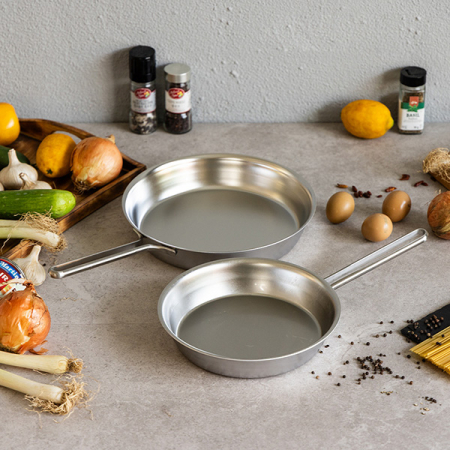 실버스타 Aha(아하) 304고급 통3중 인덕션IH 무연마제 스텐팬 2종/ 24후+28후 #2