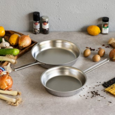 실버스타 Aha(아하) 304고급 통3중 인덕션IH 무연마제 스텐팬 2종/ 24후+28후