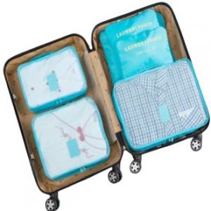 캐리어 수납 파우치 세트 인쇄