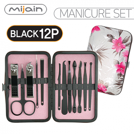 미자인 블랙12종 플L워손톱깎이세트 #2