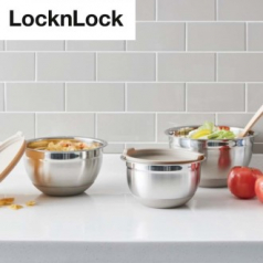 락앤락 뚜껑 스텐 믹싱볼 세트 LL-92