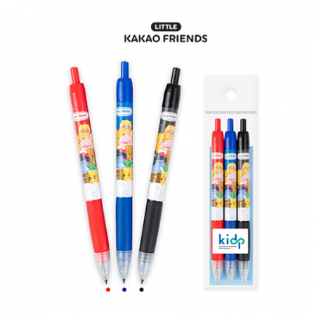 카카오 LF 러블리 스마트 중성펜 3P세트(0.48) #2