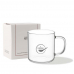 작은이미지: 커핑그라운드 내열강화유리 머그컵 선물세트 470ml 1P #2
