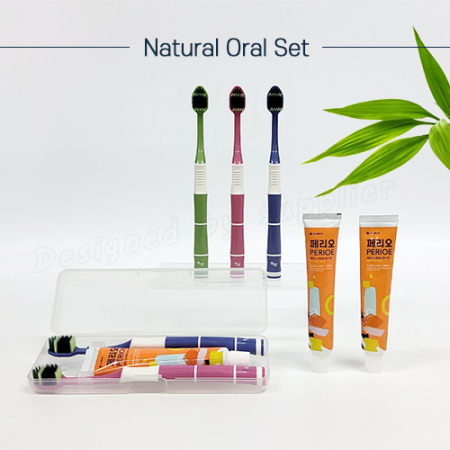 커플 죽염광폭LG칫솔 페리오 칫솔치약세트 #5