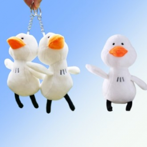 앙덕이 오리키링 동물 인형 열쇠고리