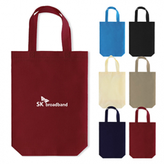 부직포가방 M자 세로형 SS1 240x310x70 // 로고인쇄