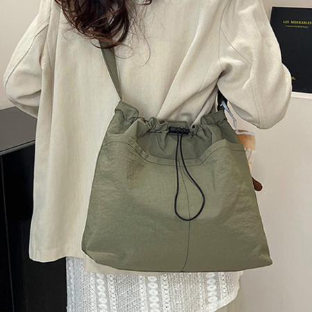 복조리 스트링락 숄더 크로스 메신져백 보부상 가방 #4