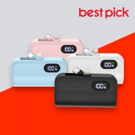 베스트픽 듀얼젠더 도킹형 5000mah 보조배터리 #2