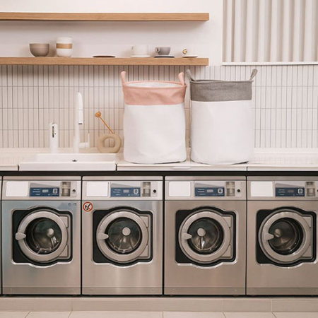 런더리 린넨 접이식 패브릭 빨래바구니 특대형 #2