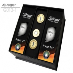 골프용품 타이틀리스트 pro V1(6구)+순금볼마커 골프 사은품 t006