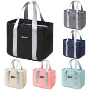 C030 소피 스퀘어 보냉백 보온 도시락가방 소량제작 인쇄 보냉가방