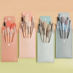 831 휴대용 메이크업 브러쉬 8종 세트