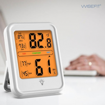 와이즈핏 백라이트 온습도계 #2