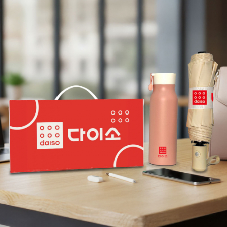 트렌디 듀오세트 28호 (크로커다일 3단 암막 전자동 우산+락앤락 그립텀블러세트) #2