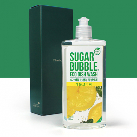 친환경 주방세제 레몬크러쉬  캡형 290g + 개별케이스 #2