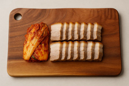 [리베바움] 레인트리 프리미엄 통원목 플레이팅 도마 웨이브 사각 중M #2