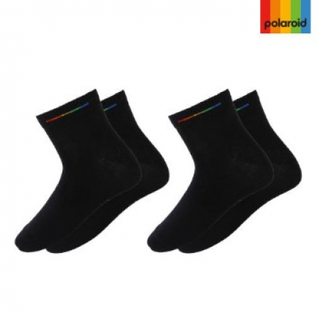폴라로이드 남성 단목 양말 2p #4