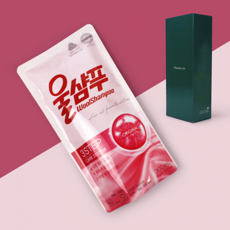 민감한 옷 세탁세제  애경 울샴푸 리필 300g + 개별케이스 #2