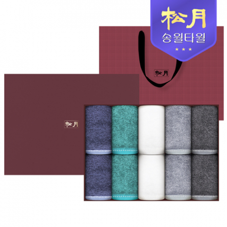 송월 솔리드 뱀부무지 고급 선물세트 200g 10P #2