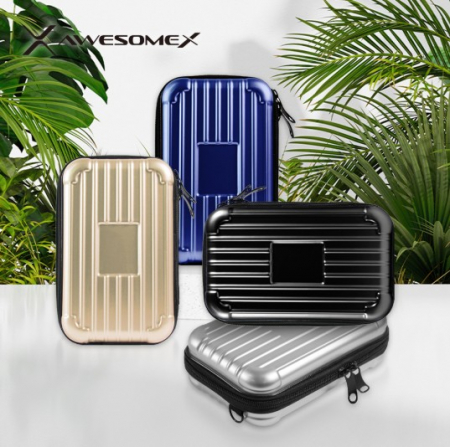 어썸엑스 여행용 미니 크로스백 하드 케이스 케리어 파우치 #2