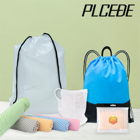 플씨드 사계절 5종 EVA 파우치 B세트 (손잡이 스포츠 백팩+뱀부얀 쿨타올+메쉬 귀걸이 쿨마스크+라인 쿨토시) #2