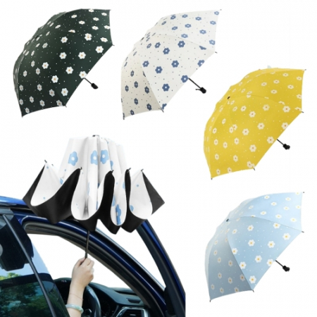 꽃무늬 양우산 UV차단 암막 우양산 자외선차단 양우산 #2