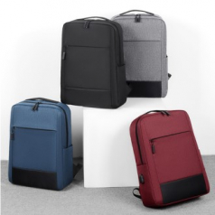 모노 레이어 스퀘어 노트북 수납 백팩