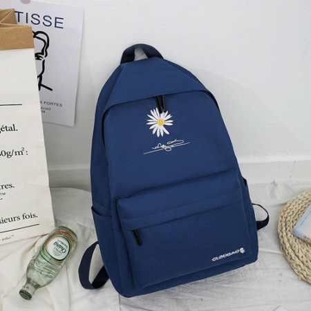 플로럴 포인트 모노톤 일상 백팩 #2