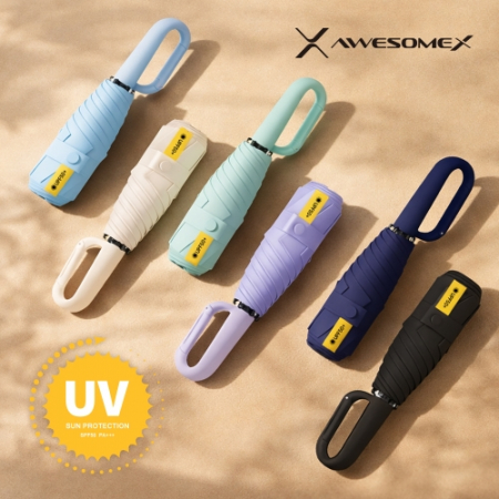 어썸엑스 5단 초경량 고리형 파스텔 양우산 색상 6종 // 인쇄무료 #2